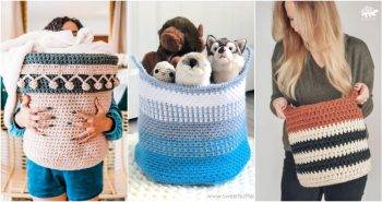 free crochet basket patterns