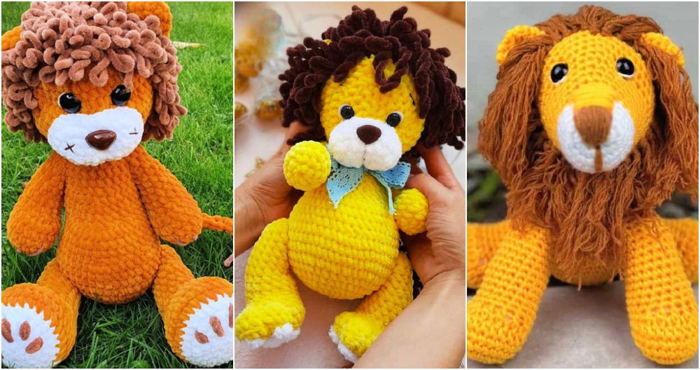 25 Free Crochet Lion Patterns - Amigurumi Pattern