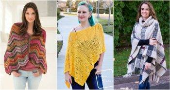 free crochet poncho patterns for beginners