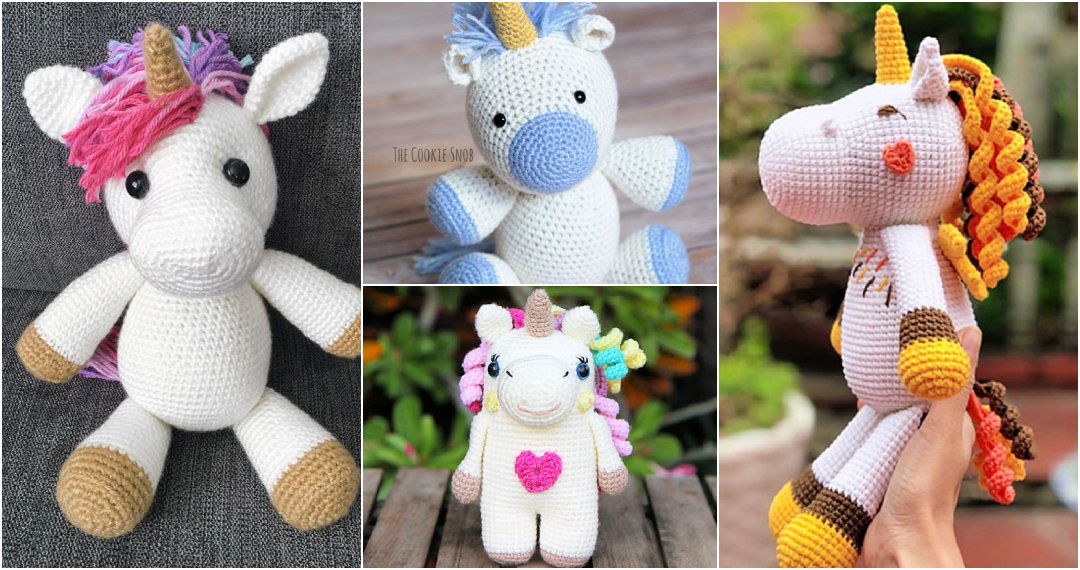 30 Free Crochet Unicorn Pattern (Unicorn Amigurumi)