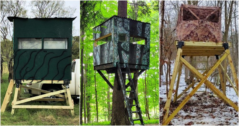 DIY deer blind plans to build a safe hunting spot - build your own deer stand