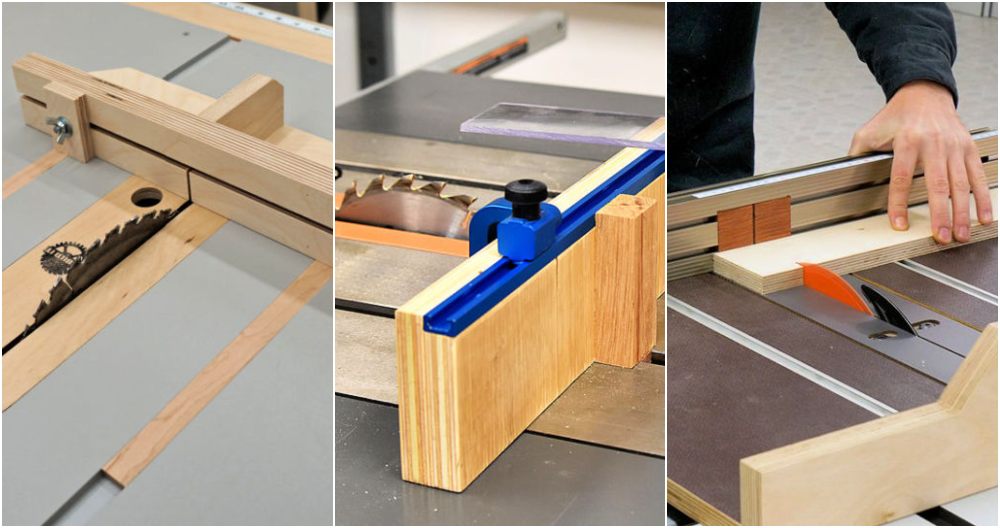25 free diy table saw sled plans to make - cross cut sled for table saw plans
