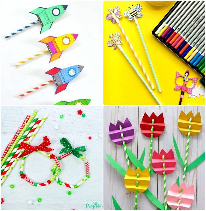 incredibly cool straw crafts