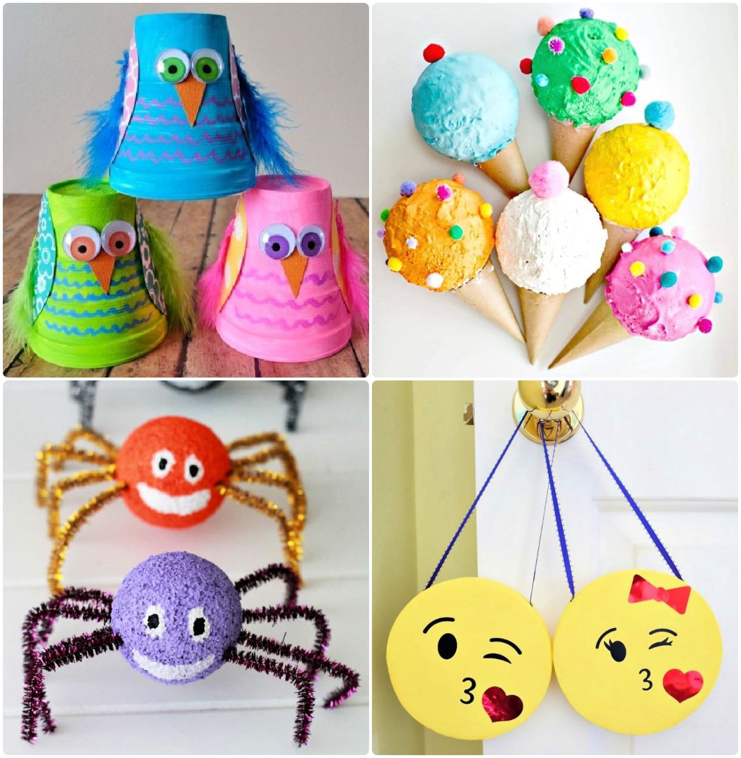 20 Styrofoam Crafts - Fun Crafts with Foam Balls - DIY Crafts