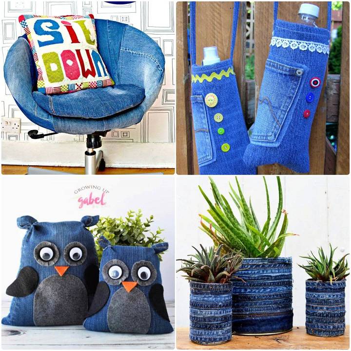 upcycling ideas using old jeans