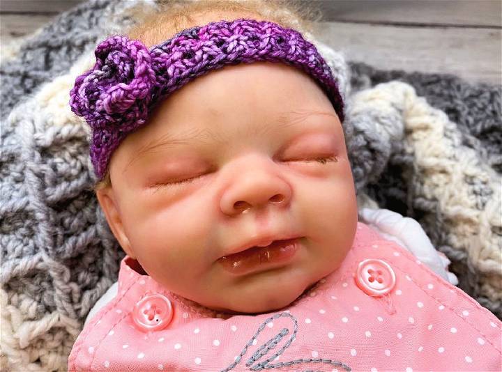 30 Minute Baby Headband Crochet Pattern
