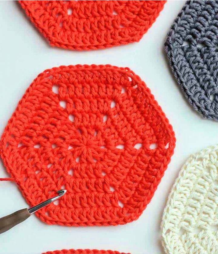 Basic Crochet Hexagon Pattern