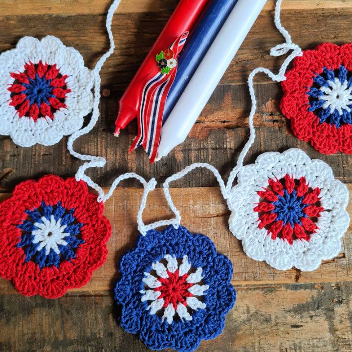 Beautiful Crochet Garland Pattern
