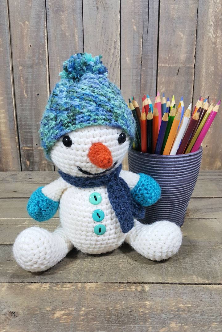 Crochet Snowman Amigurumi Free Pdf Pattern