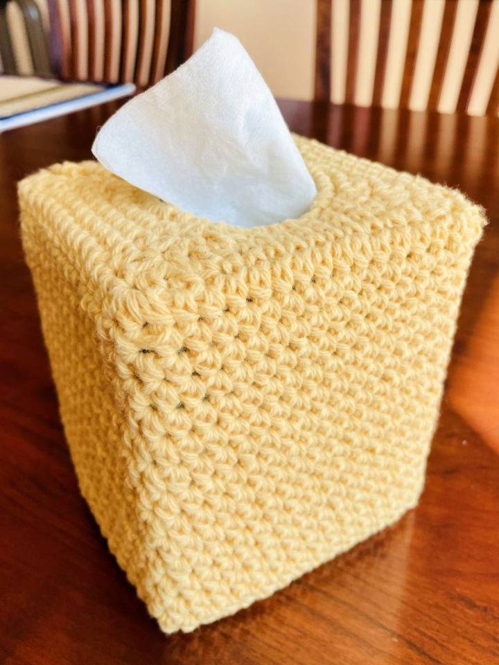 Crochet Tissue Box Cover Pattern