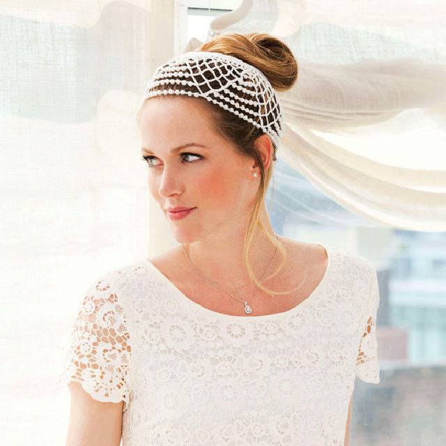 Easiest Wedding Headdress to Crochet
