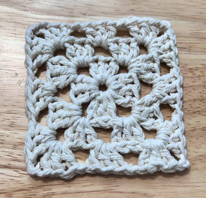 Basic Crochet Granny Square Pattern to Print