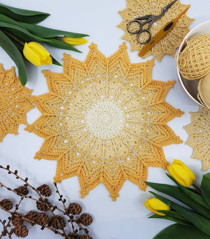 Free Crochet Mandala Pattern to Print
