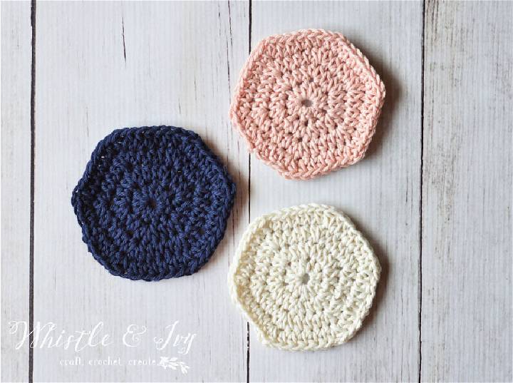 How to Crochet Solid Hexagon Free Pattern