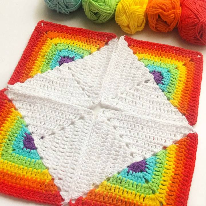 New Crochet Solid Granny Square Pattern