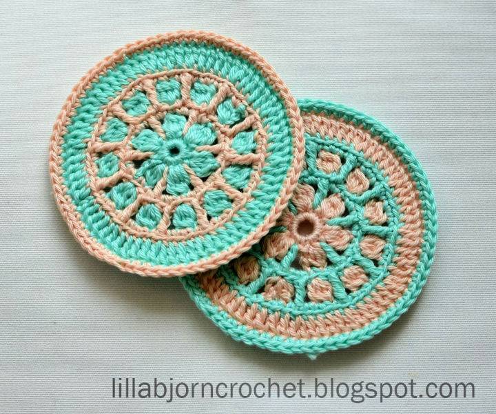 Simple Crochet North Sea Mandala Pattern
