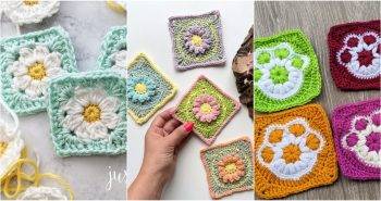 easy and free crochet granny square patterns