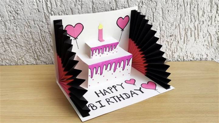 3D Pop up Birthday Card Tutorial