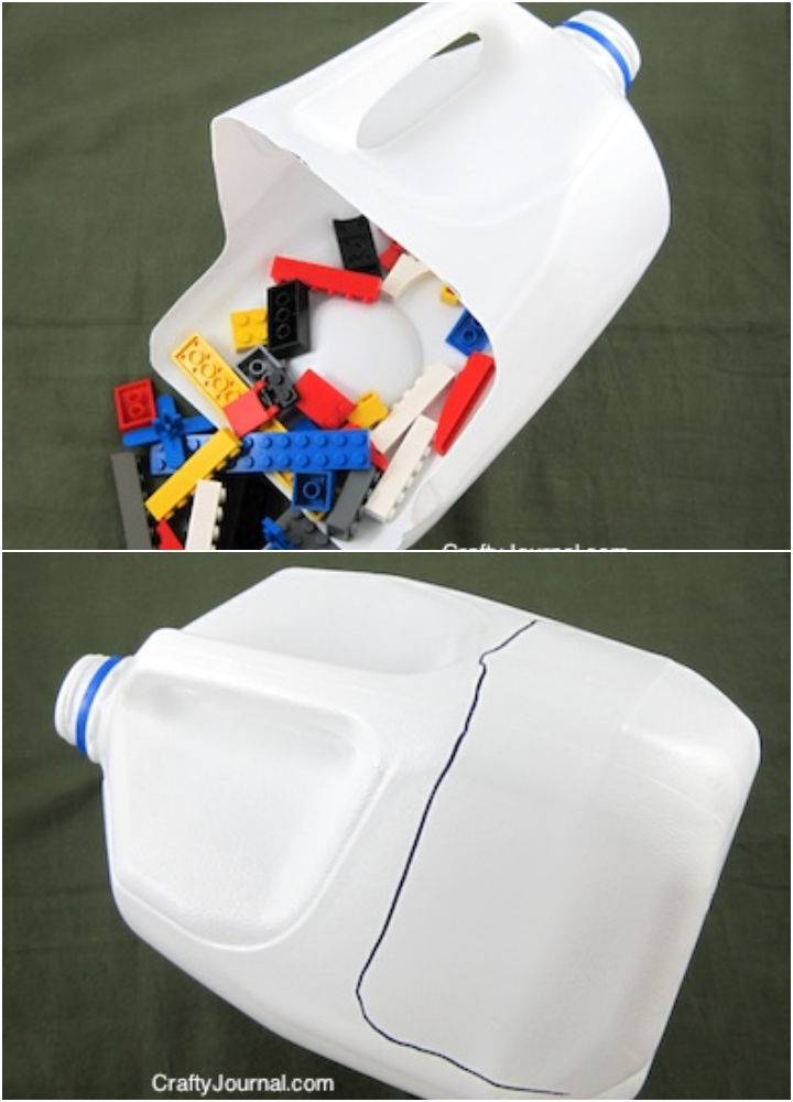 Affordable DIY Milk Jug Toy Scoop