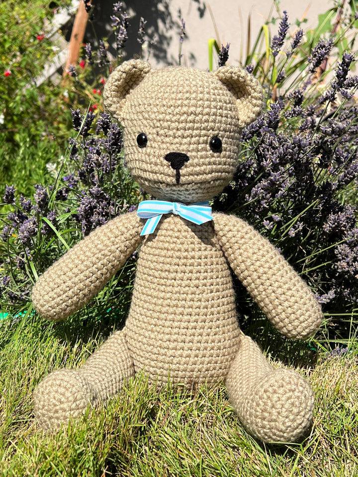 Attractive Crochet Cuddly Teddy Bear Idea