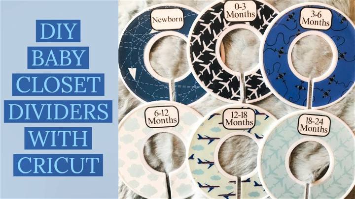 Baby Closet Dividers With Cricut