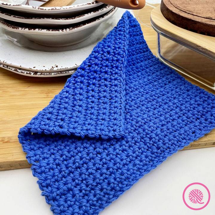 Basic Crochet Dishcloth Pattern