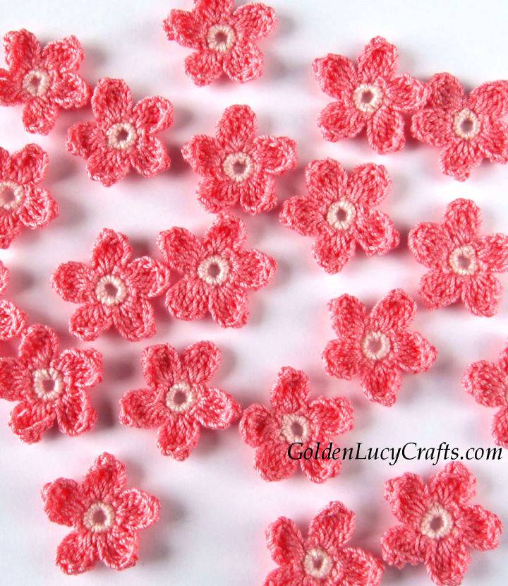 Beautiful Crochet Cherry Blossoms Pattern