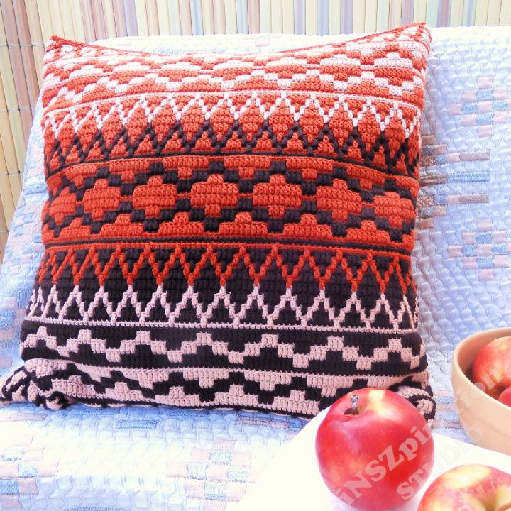 Beautiful Crochet Late Summer Pillow Pattern