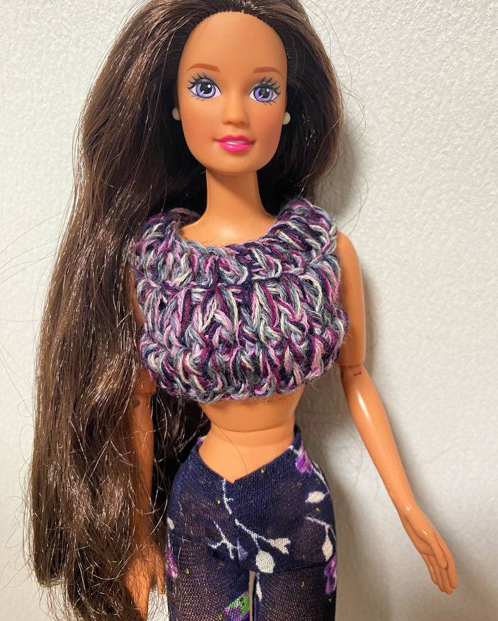 Best Barbie Cropped Top Crochet Pattern