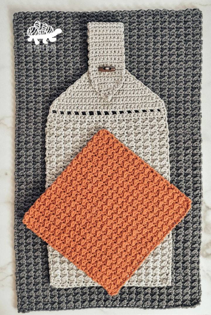 Best Farmhouse Dish Set Crochet Pattern
