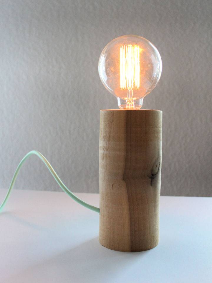 Build Your Own Minimal Wood Lamp