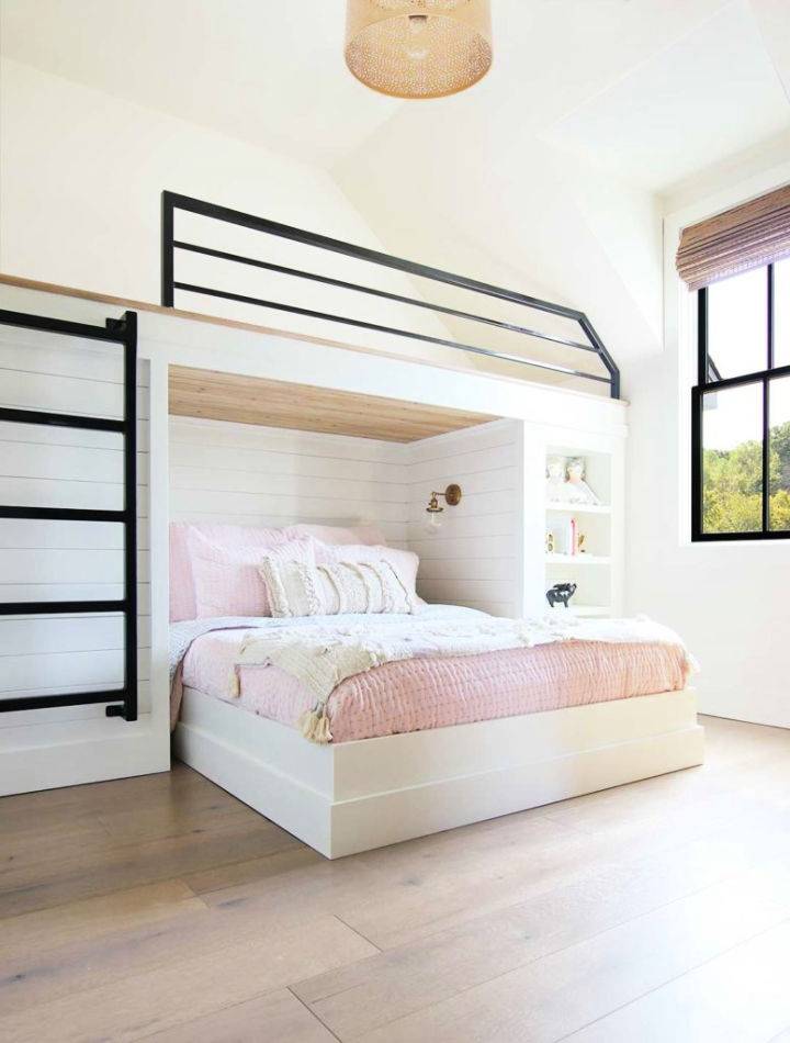 Build a Built-in Bunk Bed at Home