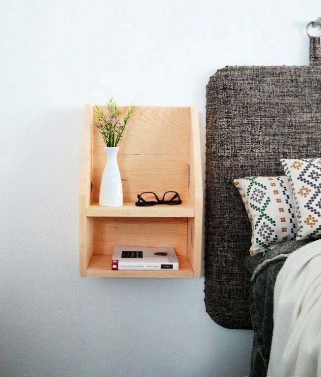 Build a Floating Nightstand