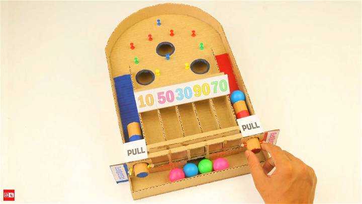 Build a Plinko Game Board With Cardboard