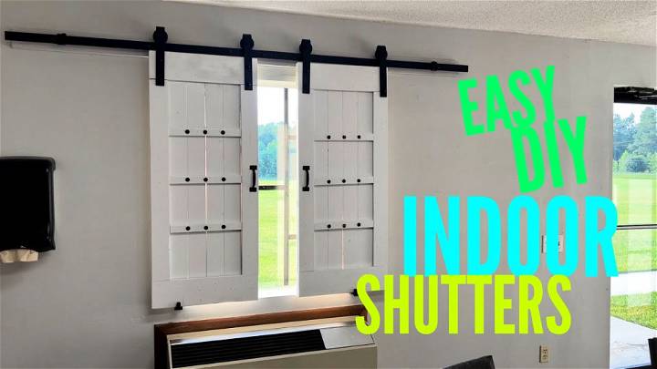 Building Indoor Shutters for Under $200