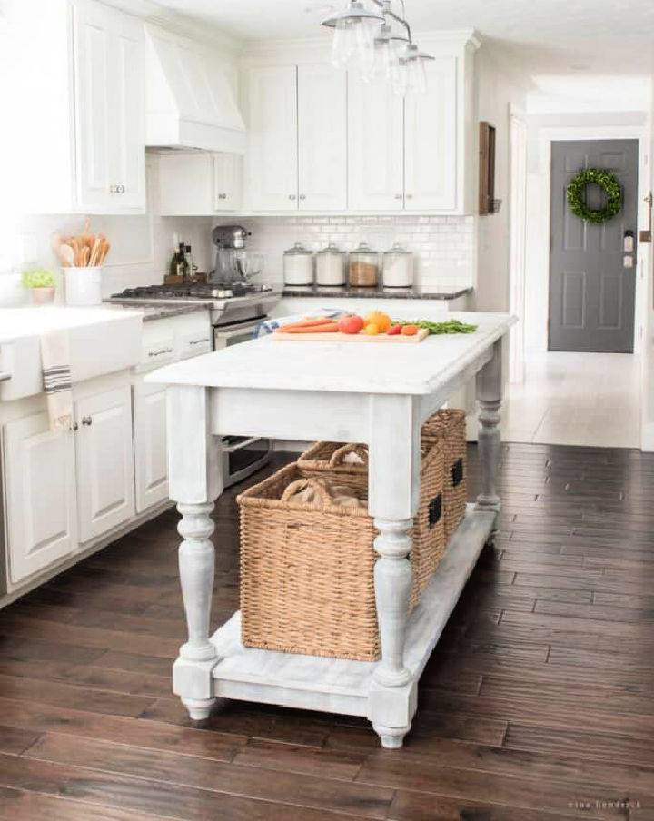 How to Make Your Own Kitchen Island 