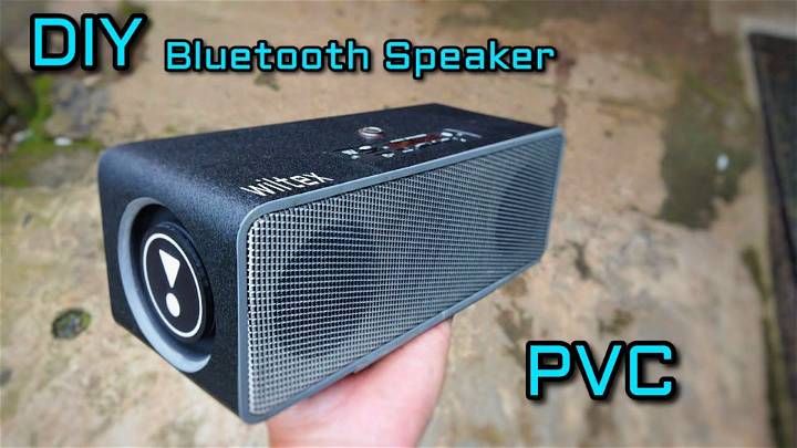Building a Pvc Bluetooth Speaker