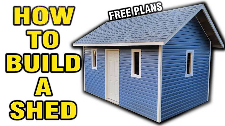 Free Building a Shed Plans