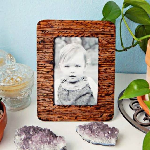 Building a Wood Burned Picture Frame
