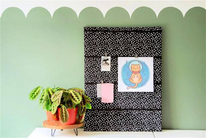 Bulletin Board for Your Wall in Ten Minutes
