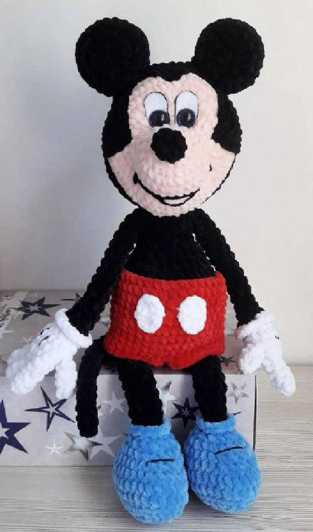 Cool Crochet Mickey Mouse Pattern