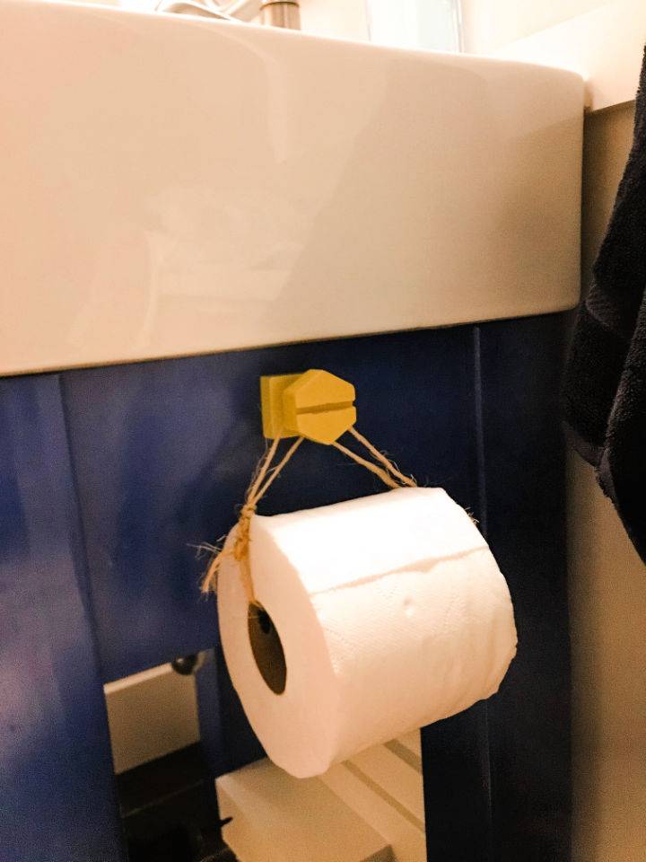 Create Kid's Bathroom Toilet Paper Roll Holder