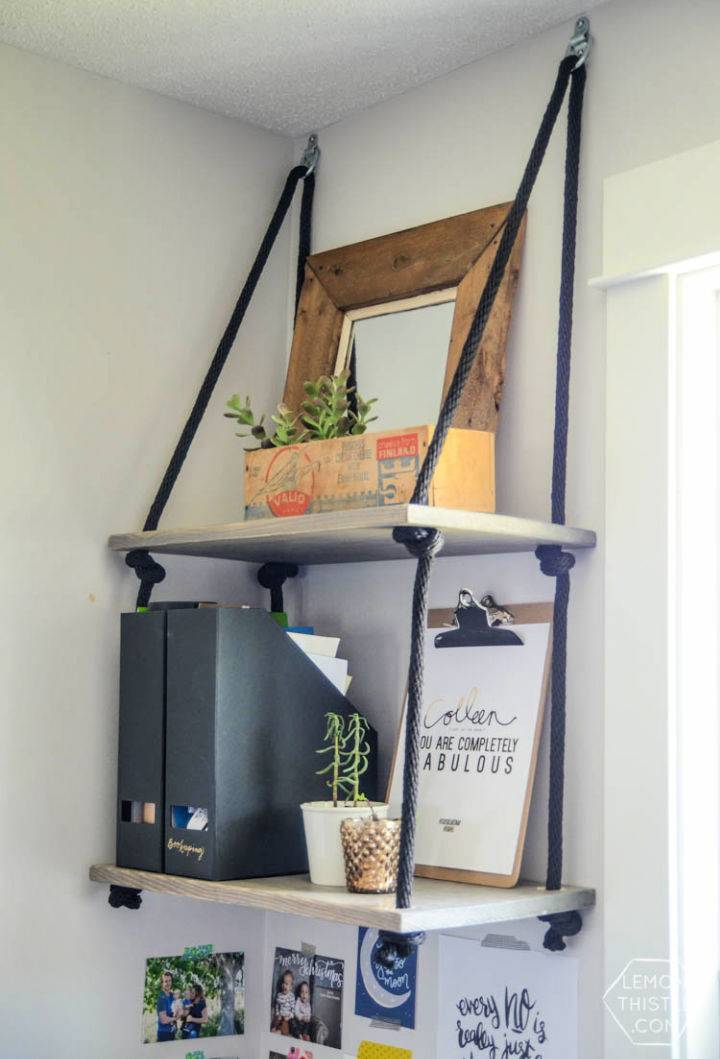 Creative a Hanging Shelves