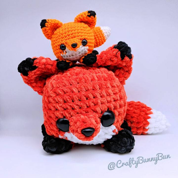 Crochet Cube Foxy Fox Amigurumi Pattern