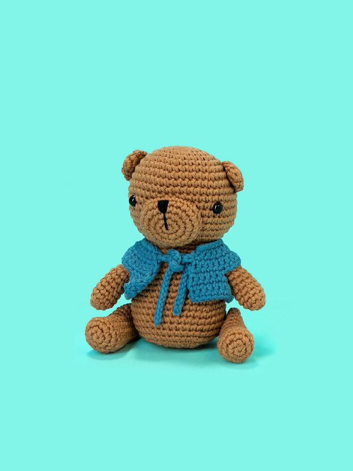 Crochet Enzo the Teddy Bear Pattern