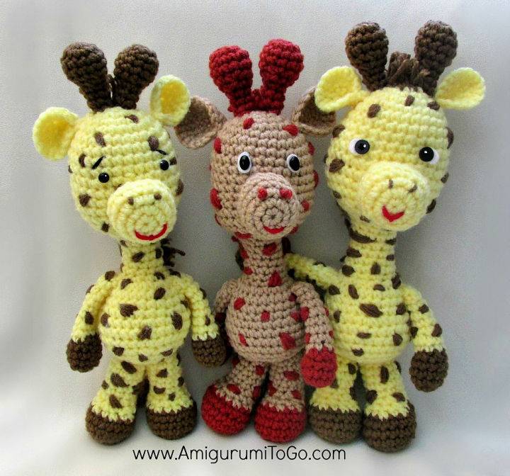 Crochet Little Bigfoot Giraffe Amigurumi Pattern
