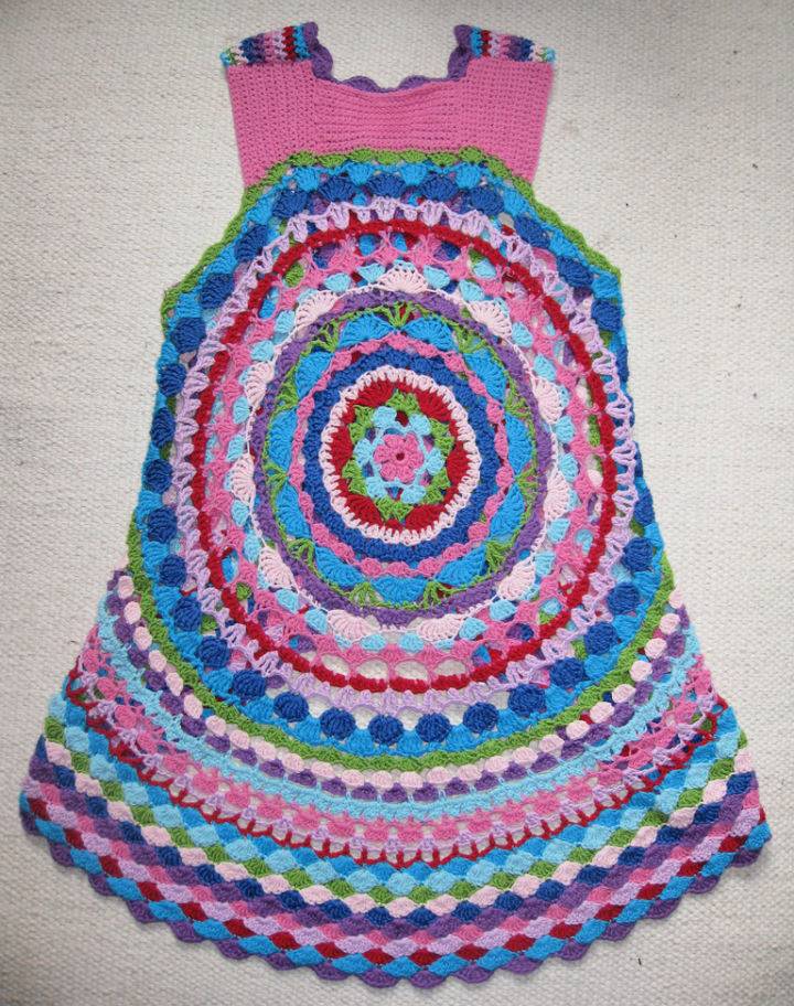 Free Crochet Pattern for Lul's Flower Power Vest