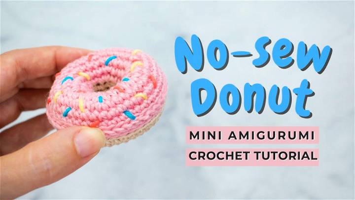 Crochet Mini Donut Amigurumi Pattern