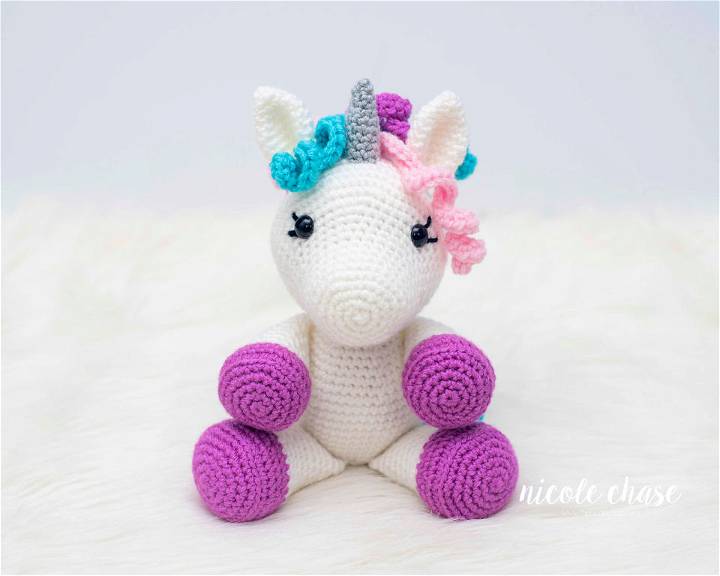 Crochet Poppy the Unicorn Amigurumi Pattern