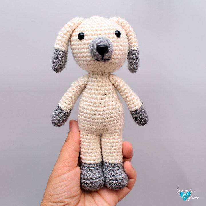 Crochet Puppy Amigurumi Step by Step Instructions